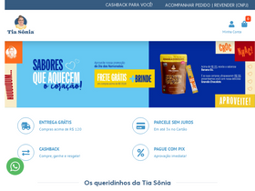 'emporiotiasonia.com.br' screenshot