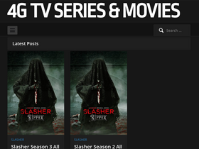 '4gtvseries.com' screenshot