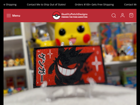 qualitypatchdesigns.com homepage screenshot