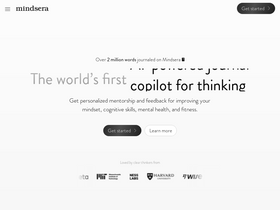 Mindsera - Revolutionize personal growth with AI journaling, mentorship, and cognitive insights.
