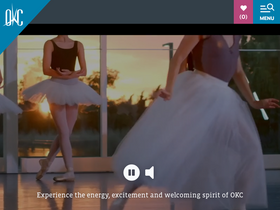 'visitokc.com' screenshot