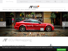 'avontuning.co.uk' screenshot