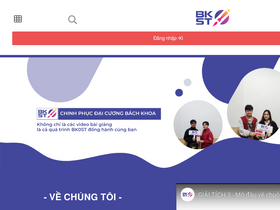 'bkkhongsotach.edu.vn' screenshot