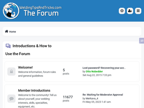 forum.weldingtipsandtricks.com