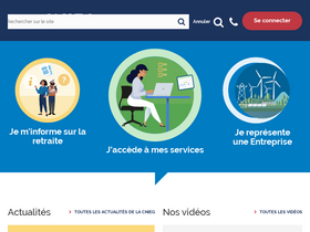 'cnieg.fr' screenshot