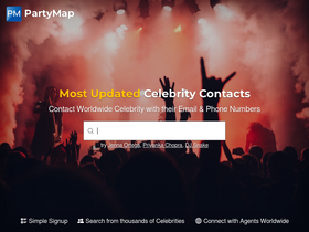 'partymap.in' screenshot