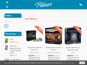 'mathom.es' screenshot