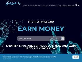 'linksly.co' screenshot