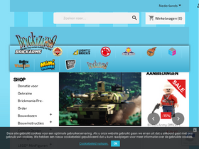 'brickizimo-toys.com' screenshot