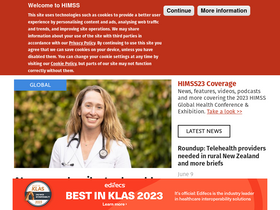 'healthcareitnews.com' screenshot