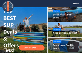 'standuppaddleboardworld.com' screenshot