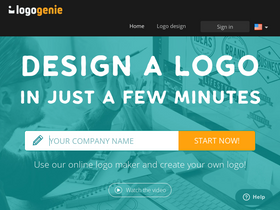 'logogenie.net' screenshot