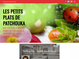 'chezpatchouka.com' screenshot