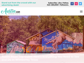 'austin.com' screenshot