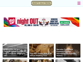 'dustyoldthing.com' screenshot