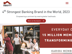 'equitybankgroup.com' screenshot