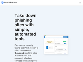 'phish.report' screenshot
