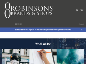 8robinsons.com homepage screenshot