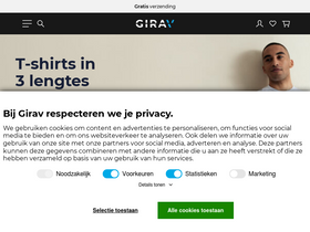 'girav.nl' screenshot