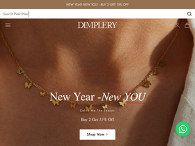 Dimplery website screenshot