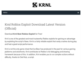 KRNL Exploit (Roblox) 