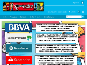 'elektracomics.com.ar' screenshot