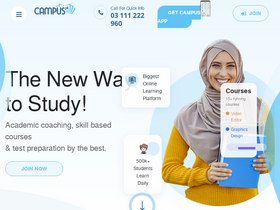 'campus.pk' screenshot