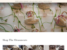 deusliving.dk homepage screenshot