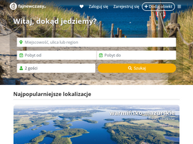 'fajnewczasy.pl' screenshot