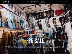 looksvintage.com homepage screenshot