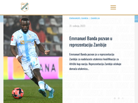 'nk-rijeka.hr' screenshot