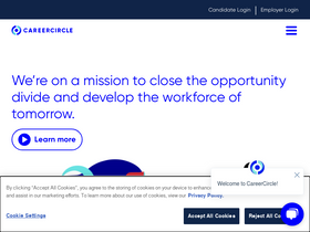 'careercircle.com' screenshot