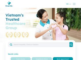 'hoanmy.com' screenshot