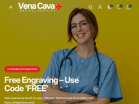 Vena Cava homepage screenshot