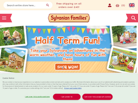 'sylvanianfamilies.co.uk' screenshot