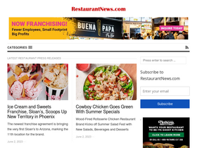 'restaurantnews.com' screenshot