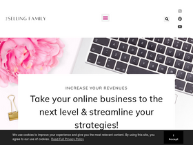 'thesellingfamily.com' screenshot