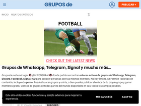 'gruposde.net' screenshot
