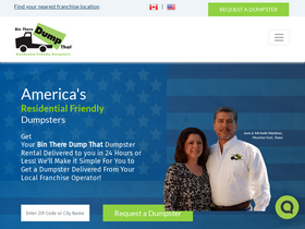 'bintheredumpthatusa.com' screenshot