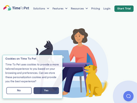 'timetopet.com' screenshot