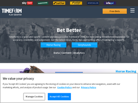 'timeform.com' screenshot