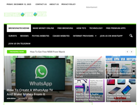 'browsingtechzone.com' screenshot