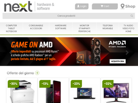 'nexths.it' screenshot