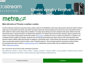 'metro.cz' screenshot