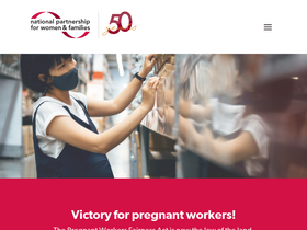 'nationalpartnership.org' screenshot