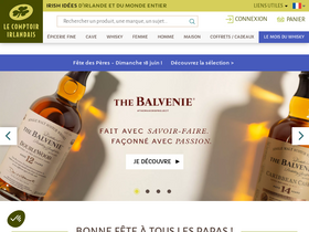 'comptoir-irlandais.com' screenshot