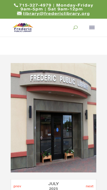 fredericlibrary.org