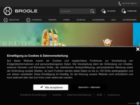 'brogle.de' screenshot