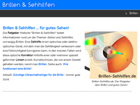 'brillen-sehhilfen.de' screenshot