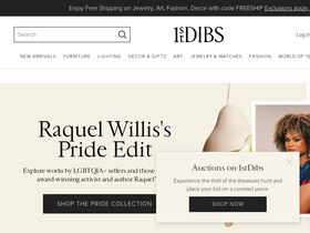 '1stdibs.com' screenshot